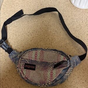 JanSport Snakeskin Pattern Belt Bag/Fanny Pack